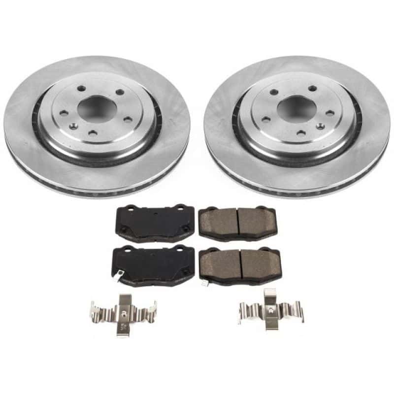 PowerStop — Power Stop 14-19 Chevrolet Corvette Rear Autospecialty Brake Kit - view 1