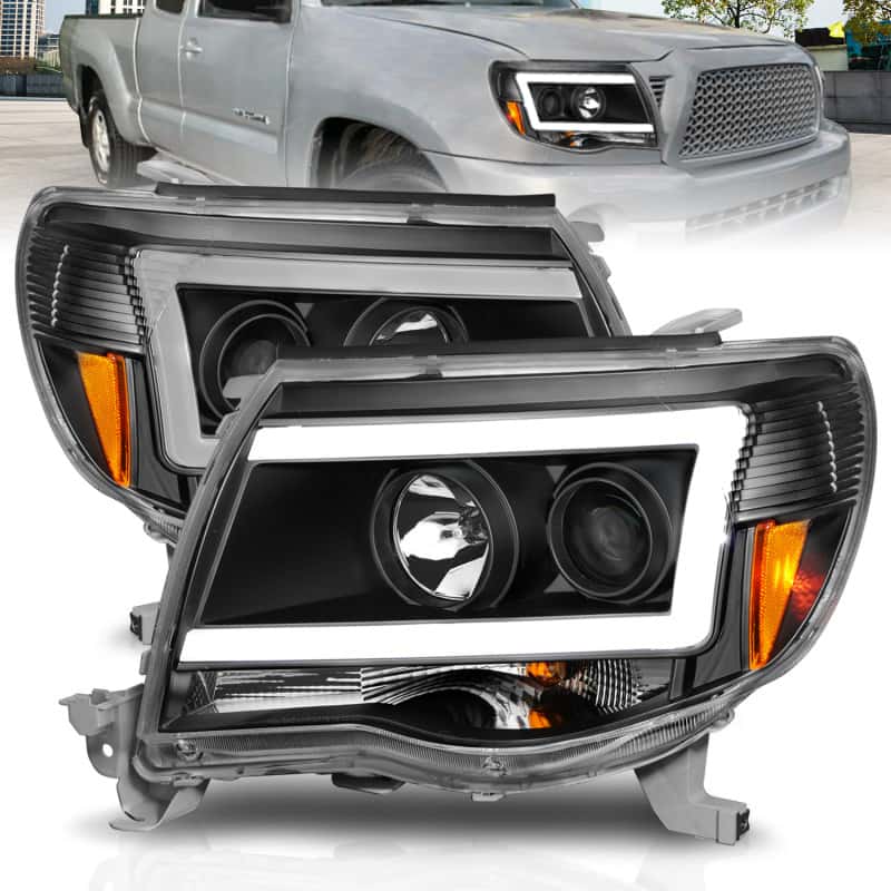 ANZO — ANZO 05-09 Toyota Tacoma Projector Light Bar Style Headlights w/ C Light Bar
Head Light Set
HdLtSet - view 2