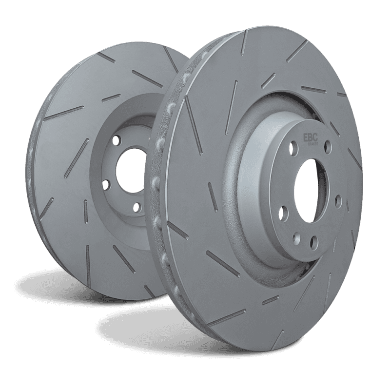 EBC — EBC 2021+ Ford Bronco / 19-23 Ford Ranger 2WD 2.3T (Gas) USR Slotted Rear Rotors
Disc Brake Rotor Set - view 1