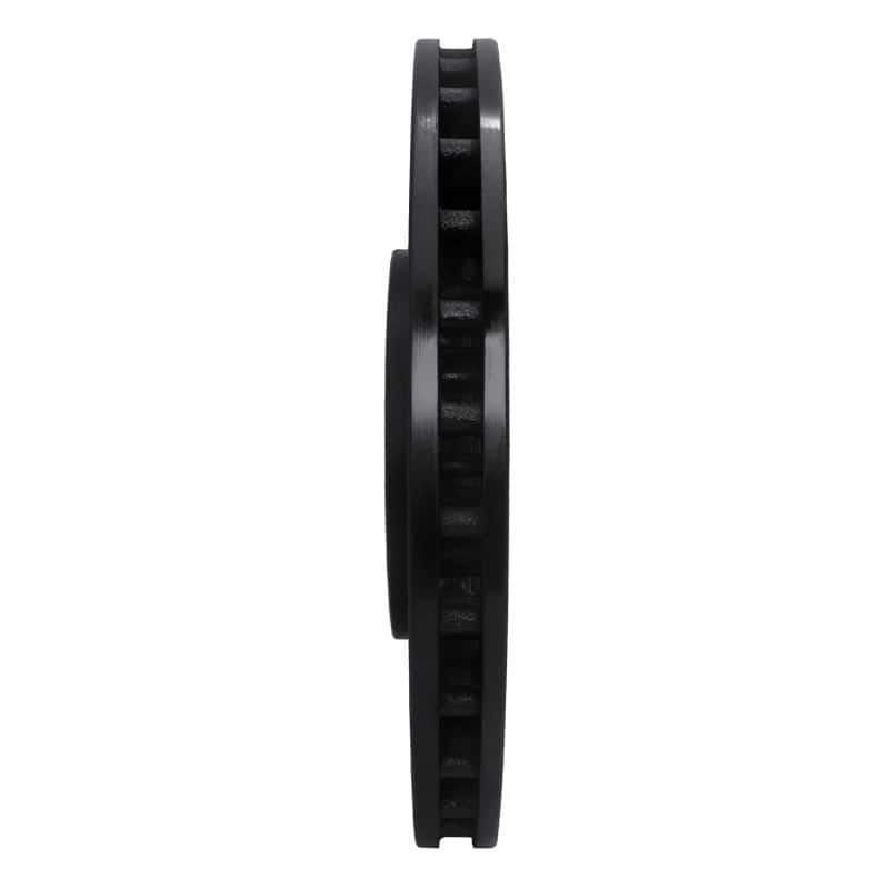 R1 Concepts — R1 08-15 Mitsubishi Lancer Front Left Drilled & Slotted Black Brake Rotor
R1 Brake Rotor Drill - view 3