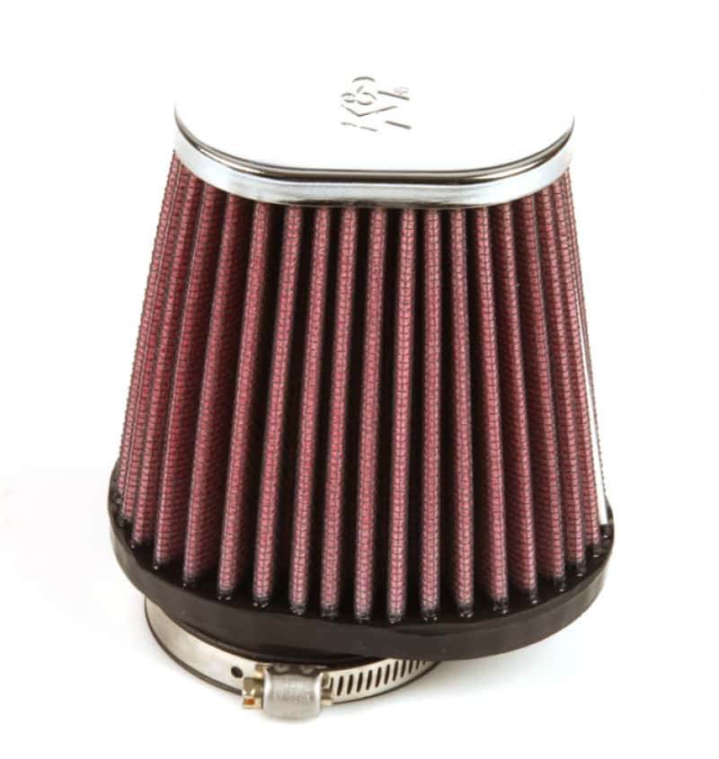 K&N Engineering — K&N Universal Clamp-On Air Filter 2-1/8in Flange 4in x 3in Base 3in x 2in Top 4in Length
Universal Clamp-On A
Clamp-on Air Filter - view 4