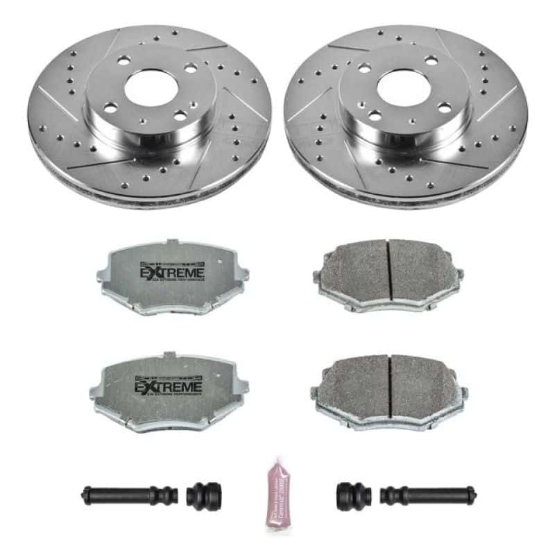 PowerStop — Power Stop 94-97 Mazda Miata Front Z26 Street Warrior Brake Kit - view 1