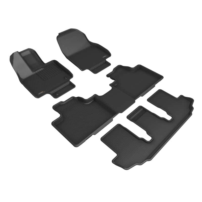 3D MAXpider — 3D MAXpider 20-23 Toyota Highlander Hybrid Kagu Black Floor Mat - Row 1/2/3
Floor Mat Set - view 1