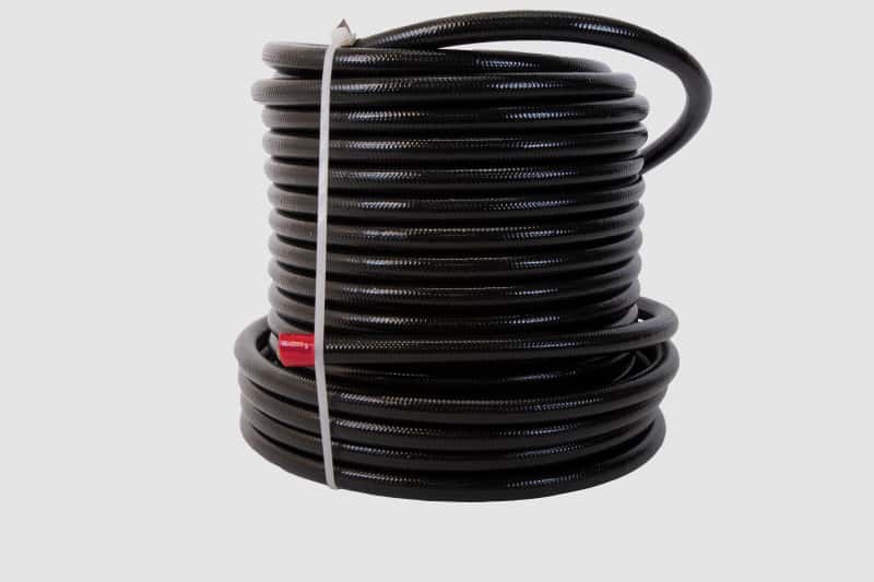 Aeromotive — Aeromotive PTFE SS Braided Fuel Hose - Black Jacketed - AN-12 x 12ft
Hose - view 3