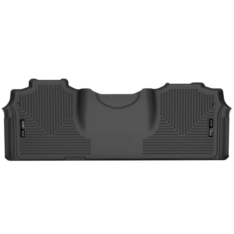 Husky Liners — Husky Liners 19-21 Ram 2500/3500 Mega Cab Pickup WeatherBeater Black 2nd Seat Floor Liners - view 1