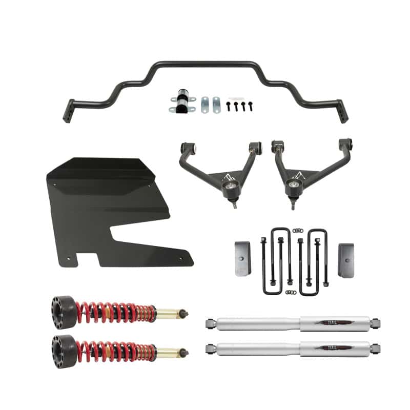 Belltech — Belltech 2019 Silverado / Sierra 4wd 4in. Lift Lift Kit
LIFT KIT - view 2
