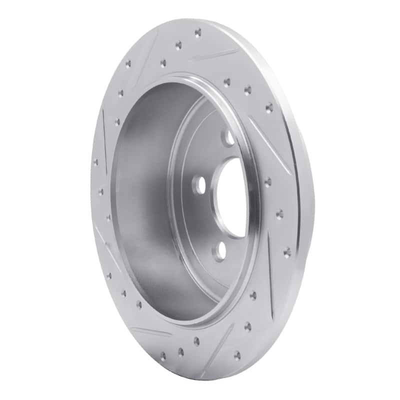 R1 Concepts — R1 07-12 Dodge Nitro Rear Left Drilled & Slotted Silver Brake Rotor
R1 Brake Rotor Drill - view 4