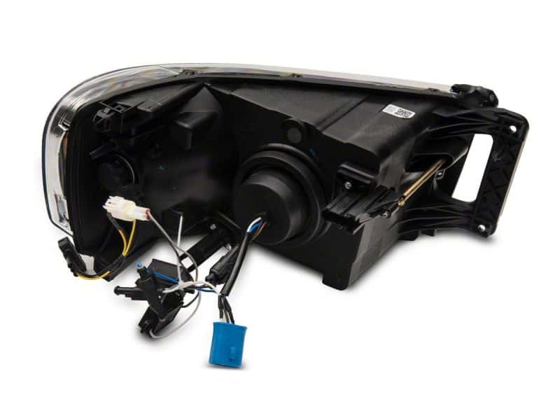 Raxiom — Raxiom 02-05 Dodge RAM 1500/2500/3500 Axial LED Projector Headlights- Blk Housing (Clear Lens)
Headlights - view 4