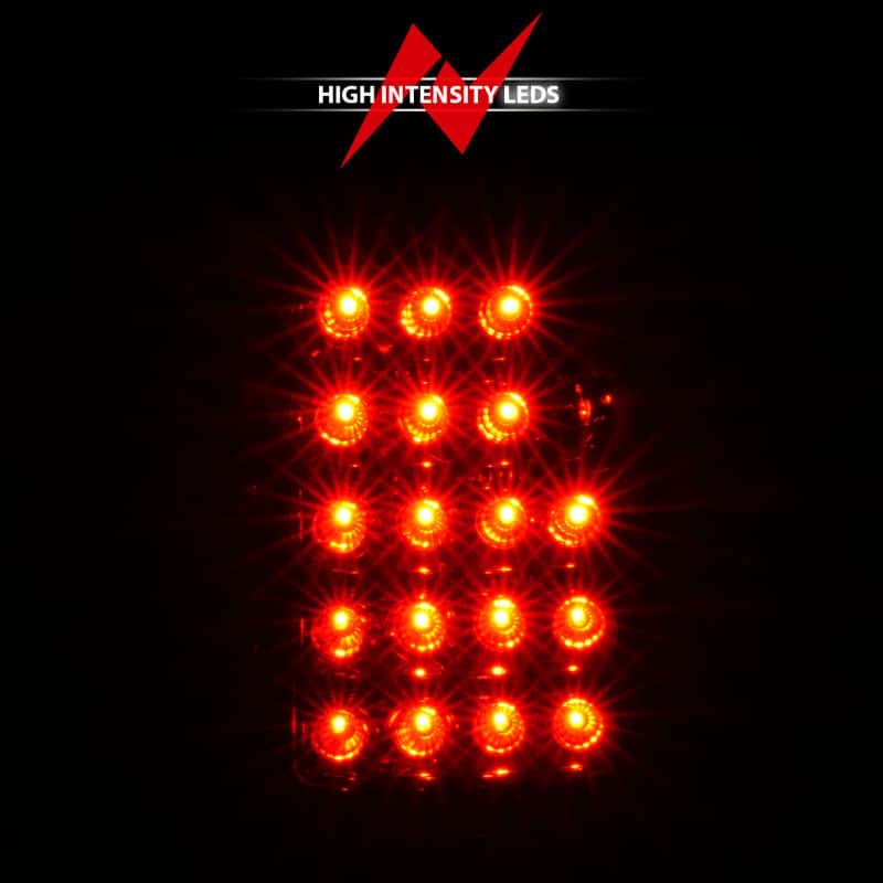 ANZO — ANZO 2003-2006 Chevrolet Silverado 1500 LED Taillights Red/Clear
TailLightSet - view 13