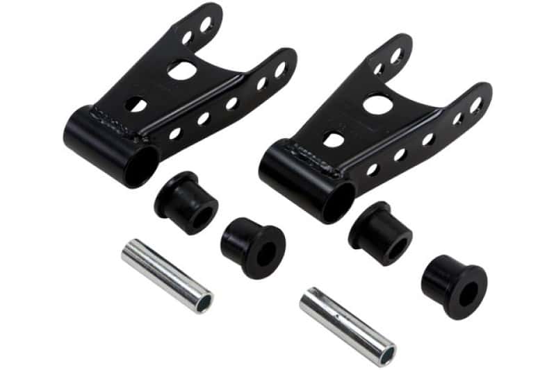 Belltech — Belltech Shackle kit 2011+ Chevrolet Silverado/Sierra 3/4 Ton Pickup 1in Rear Drop
SHACKLE KIT - view 2