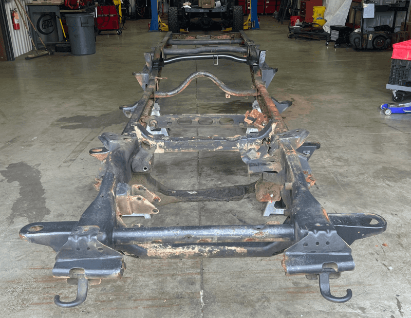 RustBuster — Rust Buster 1999-2004 + 2006 Chevy Silverado 1500 ward Fuel Tank Crossmember - view 5