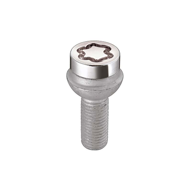McGard — McGard Wheel Lock Bolt Set - 4pk. (Radius Seat) M14X1.5 / 17mm Hex / 27.0mm Shank Length - Chrome - view 2