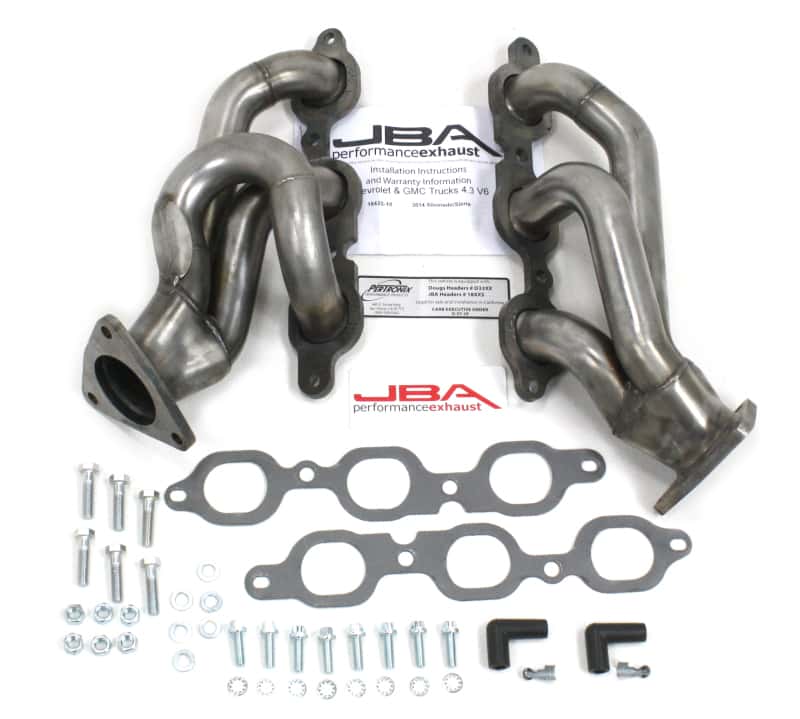 JBA — JBA 14-20 GM Truck 4.3L V6 1-5/8in Primary Raw 409SS Cat4Ward Header
Exhaust Header - view 1