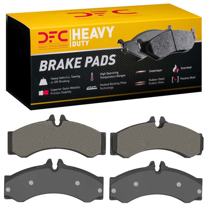 DFC — DFC 02-06 Dodge Sprinter 2500 Rear/Front Heavy Duty Pads - Semi Metallic
DFC Brake Pad Set - view 1