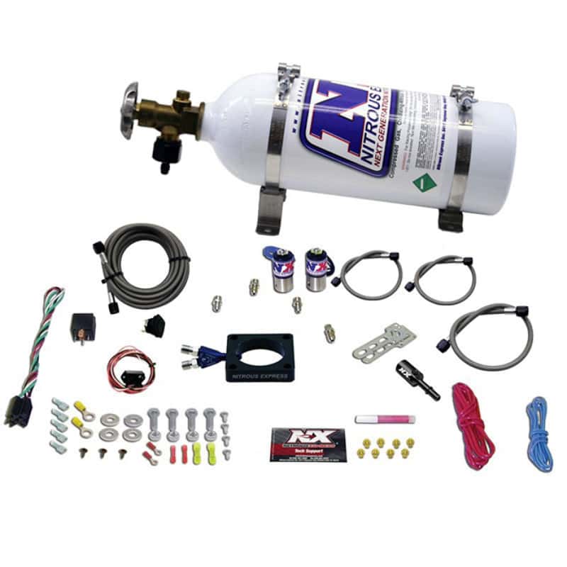 Nitrous Express — Nitrous Express 13-16 Dodge Dart 1.4L Turbo Nitrous Plate Kit (35-100HP) w/5lb Bottle
Injection System Kit
N2OSys - view 2