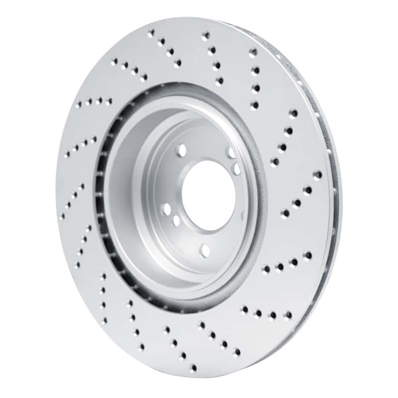 DFC — DFC 06-10 BMW M5 Left Rear Drilled GeoSPEC Coated Rotor - view 4