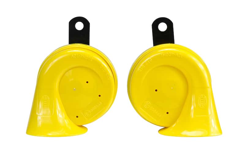 Hella — Hella Horn Kit Bx Yellow Trumpet 12V Univ - view 4