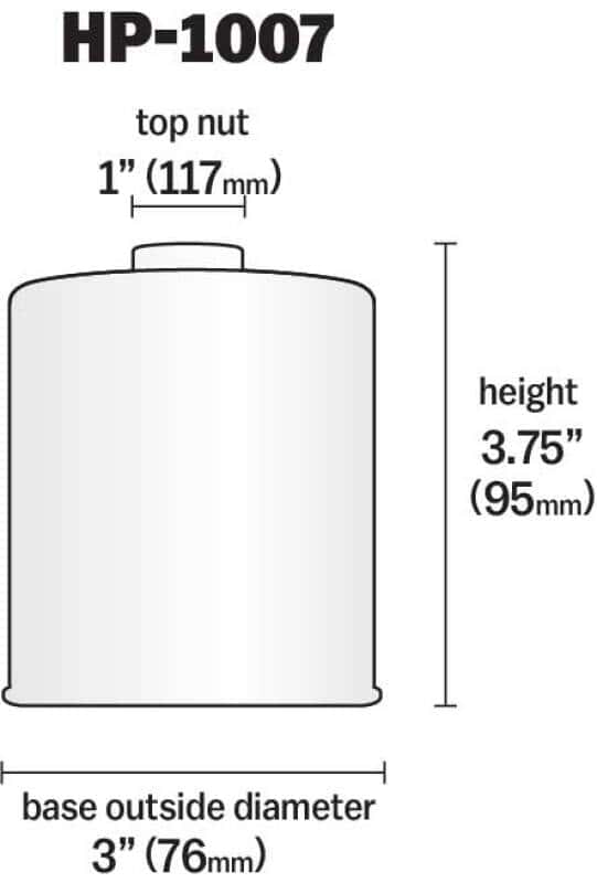 K&N Engineering — K&N Buick / Chevrolet / Oldsmobile Performance Gold Oil Filter - view 16