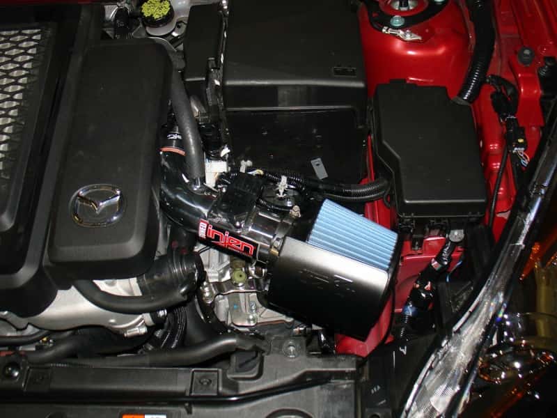 Injen — Injen 07-10 MazdaSpeed 3 2.3L 4cyl Turbo Black Short Ram Intake
Short Ram Intake
Air Intake Kit - view 4