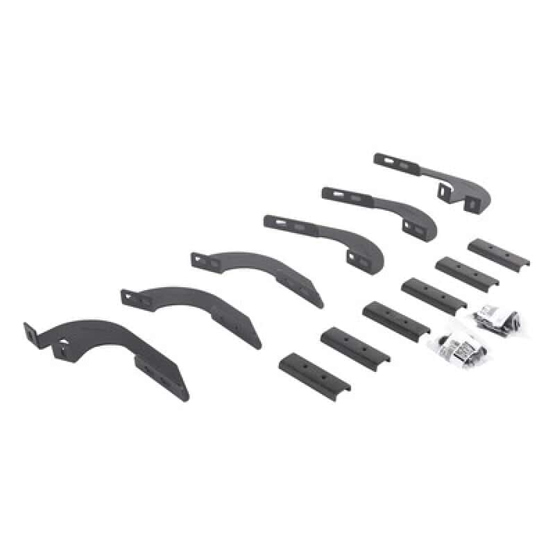 Go Rhino — Go Rhino 05-22 Toyota Tacoma DC 4DR Mounting Brackets (V-Series V3/RB10 Slim/RB20 Slim) - Tex. Blk
VSrs Mounting Brckts - view 1