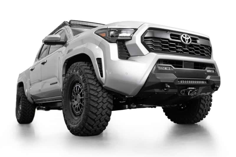 Addictive Desert Designs — Addictive Desert Designs 2024 Toyota Tacoma Stealth Center Mount Winch Front Bumper
Bumper- Front - view 6
