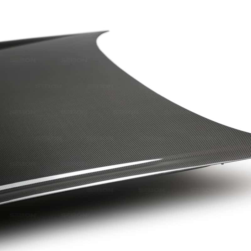 Seibon — Seibon 03-07 Infiniti G35 Coupe OEM  Carbon Fiber Hood - view 7