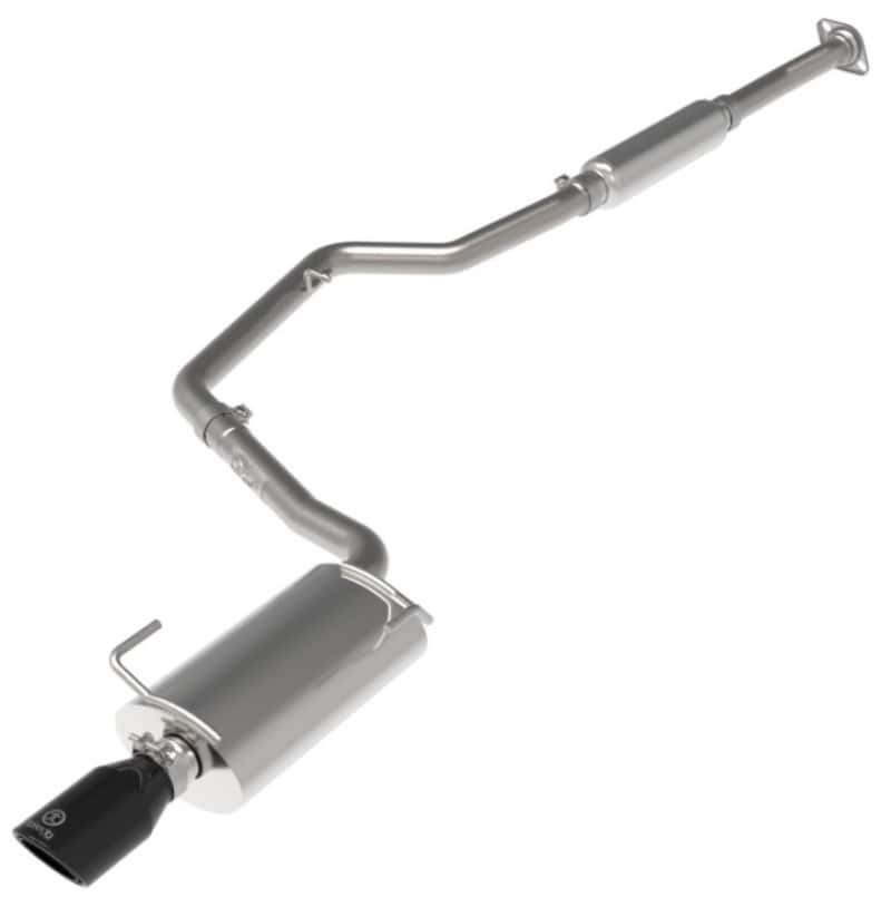 aFe — aFe POWER Takeda 12-16 Subaru Impreza 2.0L 2.5in 304SS CB Exhaust w/ Black Tips
Cat-Back Exhaust - view 2