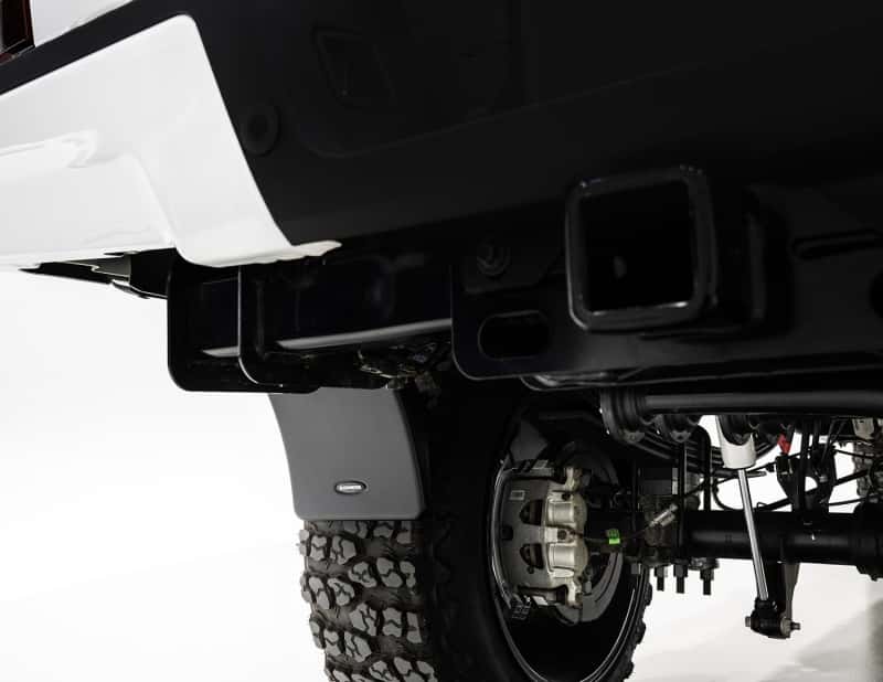 Bushwacker — Bushwacker 14-18 Chevrolet Silverado 1500 Trail Armor Rear Mud Flaps (Fits Pocket Style Flares)
BW - Mud Flaps, Pair
Mud Flap - view 5