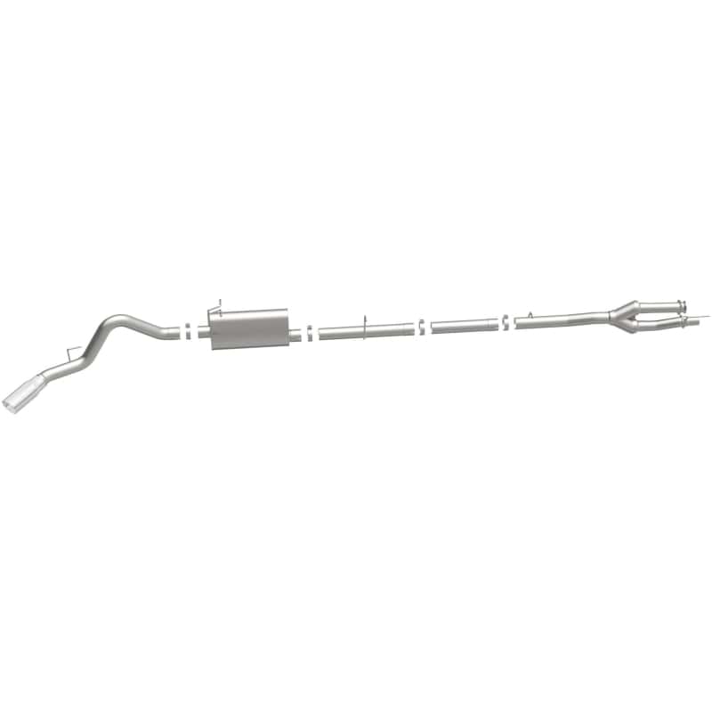 Magnaflow — MagnaFlow Sys C/B 11-15 Ford Super Duty F250 6.2L EC CC, SS 3.5in Single Rear Pass Side Ext 5in Tip
Cat-Back - view 29