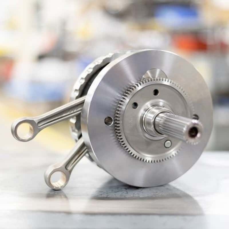 S&S Cycle — S&S Cycle 2017 M8 Models 4-1/2in Stroke Flywheel w/ Full Width Rods & Balancer Gear - view 1