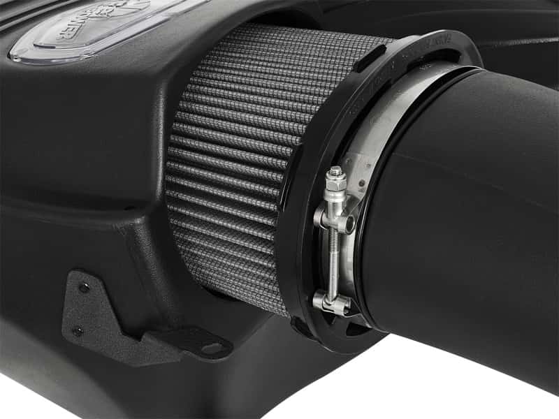 aFe — aFe POWER Momentum GT Pro Dry S Intake System 2017 Ford F-150 Raptor V6-3.5L (tt) EcoBoost
Momentum GT Intake - view 4