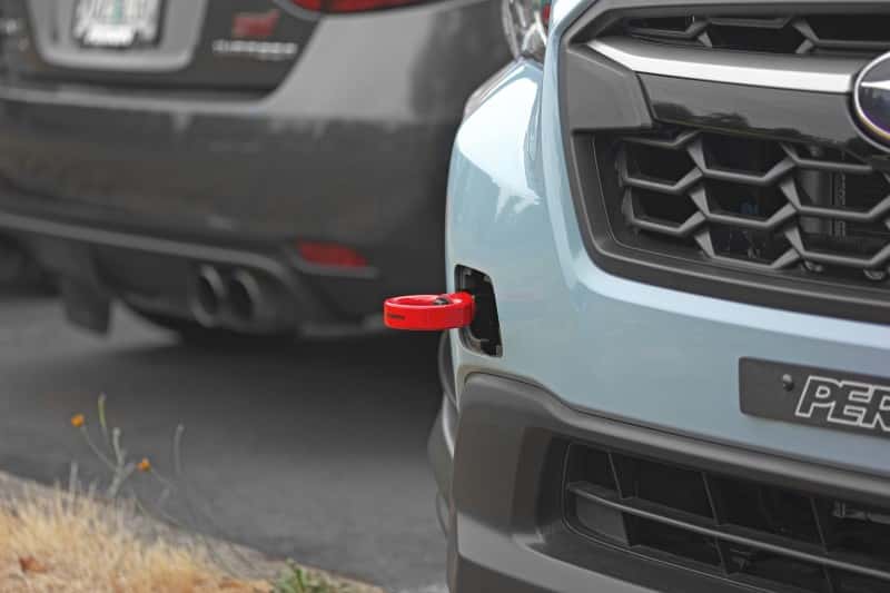 Perrin Performance — PERRIN 22-25 Subaru WRX / 18-23 Crosstrek / 20-25 OBXT / 17-23 Impreza Tow Hook Kit (Front) - Red
paPSP-BDY-237RD - view 1
