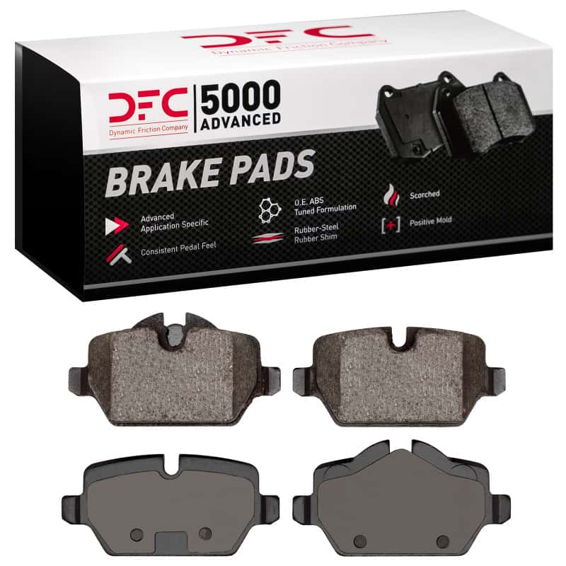 DFC — DFC 05-16 BMW 120i (Mexico) Rear 5000 Advanced Low Metallic Brake Pads
DFC Brake Pad Set - view 1
