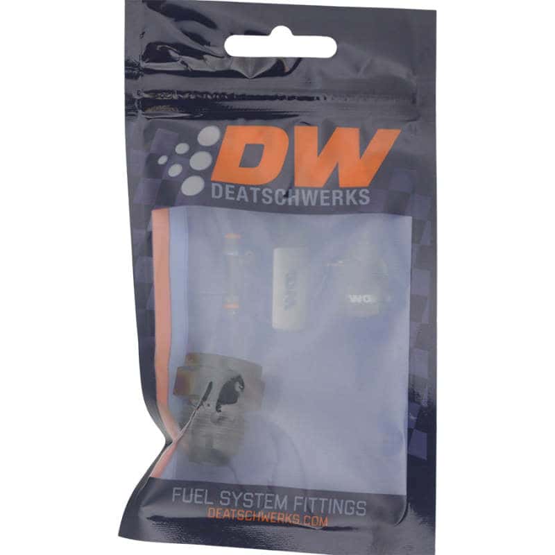 DeatschWerks — DeatschWerks 6AN Female Flare to 8AN Male Flare Expander - Anodized Matte Black
Lines & Fittings - view 2