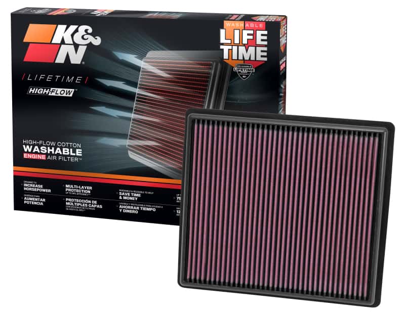 K&N Engineering — K&N Replacement Air Filter - Panel for 13 Chevrolet Malibu 2.5L/2.0L
Replacement Air Filt
Air Filter - view 6