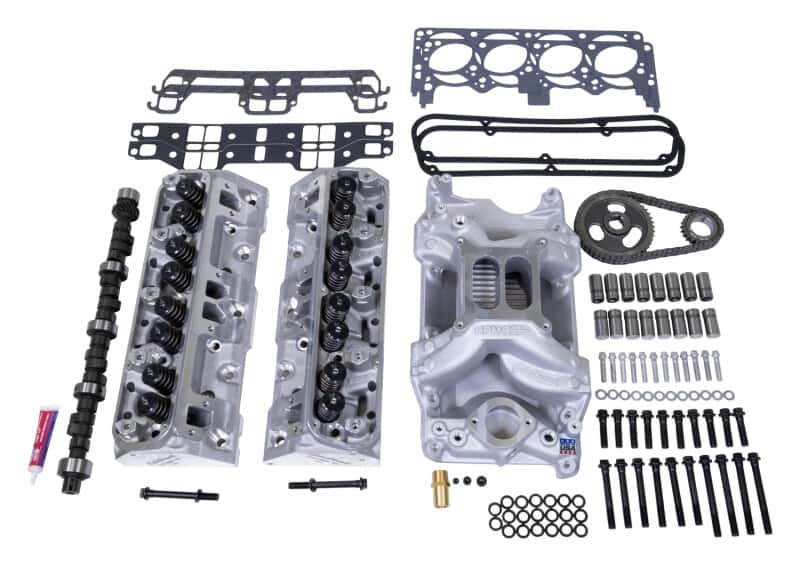 Edelbrock — Edelbrock Power Package Top End Kit RPM Series Chrysler 1967-1991 340-418 CI Small Block V8 415Hp+
POWER PKG - view 1