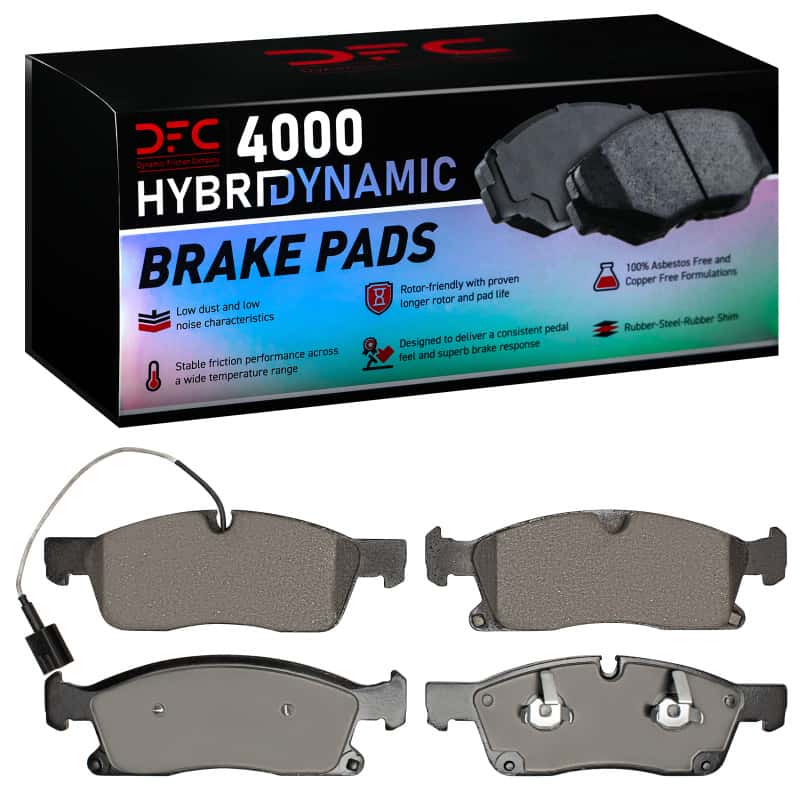 DFC — DFC 17-23 Maserati Levante Front 4000 HybriDynamic Brake Pads
DFC Brake Pad Set - view 1