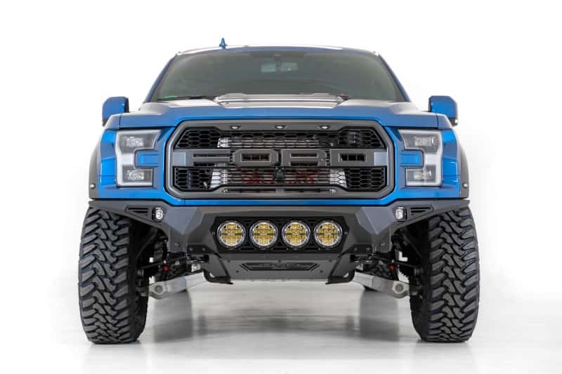 Addictive Desert Designs — Addictive Desert Designs 17-20 Ford F-150 Raptor Bomber Front Bumper w/ 4 Rigid 360 6in Round Mounts
Bumper- Front
Bumpers - view 6