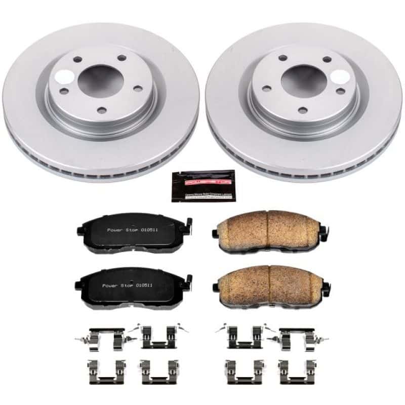 PowerStop — Power Stop 11-17 Nissan Juke Front Z17 Evolution Geomet Coated Brake Kit - view 1