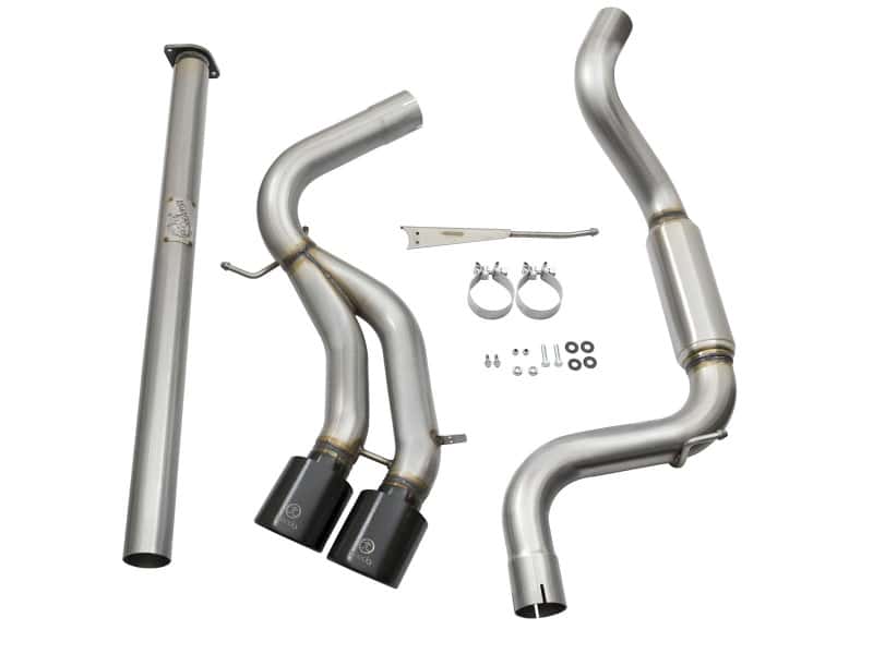 aFe — aFe Takeda 3in SS Exhaust Cat-Back 13-16 Ford Focus ST 2.0L Black Tips
Cat-Back Exhaust - view 7