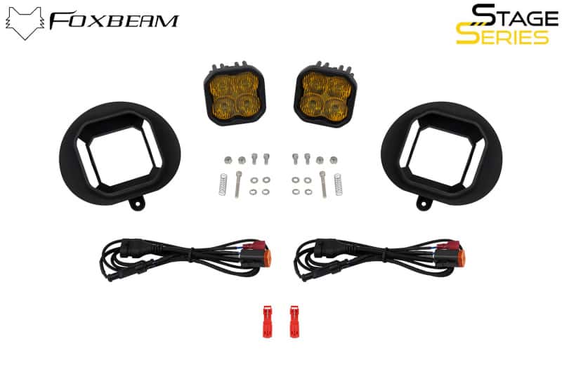 Diode Dynamics — Diode Dynamics 06-09 Toyota 4Runner SS3 Type TR SAE Fog Light Kit - ABL White - view 7