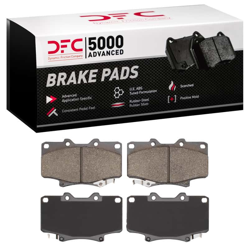 DFC — DFC 90-97 Lexus LX450 Front 5000 Advanced Semi Metallic Brake Pads
DFC Brake Pad Set - view 1