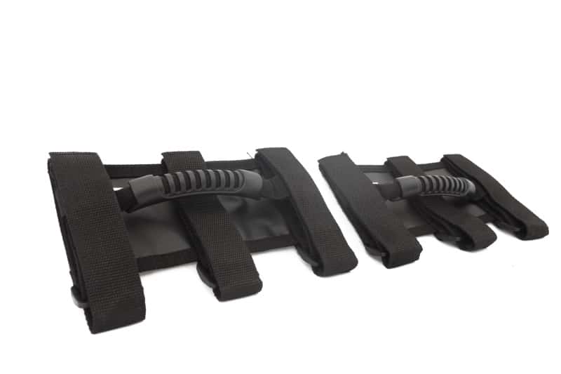 Rugged Ridge — Rugged Ridge Steel Grab Handles F/R Kit Black 07-18 Jeep Wrangler JK/JKU
Interior Grab Bar
OFFROAD_INTERIOR - view 3