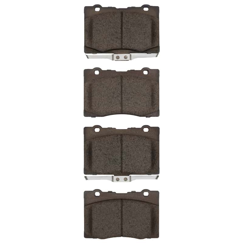 DFC — DFC 05-12 Acura RL Front 5000 Advanced Low Metallic Brake Pads
DFC Brake Pad Set - view 2