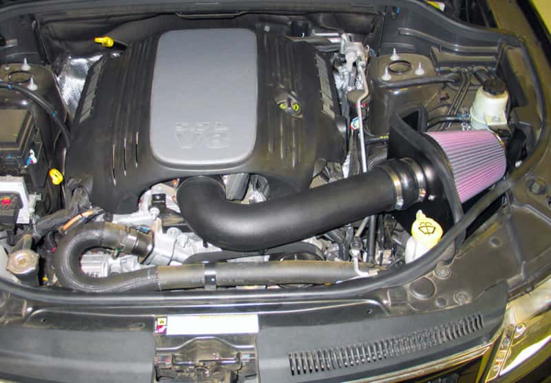 K&N Engineering — K&N 11 Dodge Durango 5.7L V8 / 11 Jeep Grand Cherokee 5.7L V8 AirCharger Performance Intake
Performance Air Inta
Air Intake System - view 3
