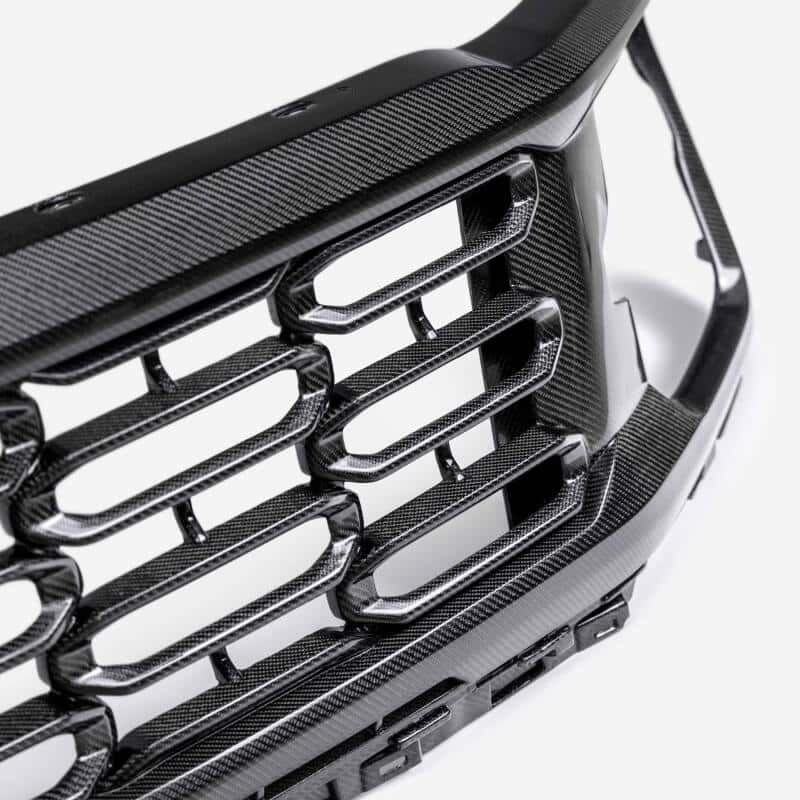Anderson Composites — Anderson Composites 2024+ Ford F150 Carbon Fiber Front Grille - view 2