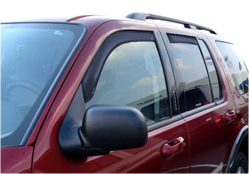 AVS — AVS 02-10 Ford Explorer (4 Door) Ventvisor In-Channel Front & Rear Window Deflectors 4pc - Smoke
IN-CHANNEL VENTVISOR
Side Window Vent - view 2
