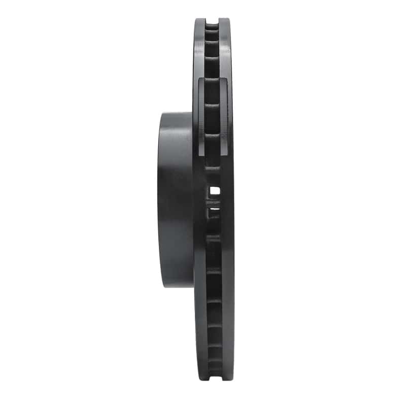 R1 Concepts — R1 07-19 BMW X6 Front Left Drilled & Slotted Black Brake Rotor
R1 Brake Rotor Drill - view 3