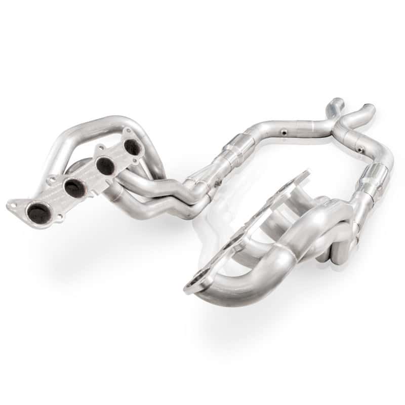 Stainless Works — Stainless Power 2011-14 Mustang GT Headers 1-7/8in Primaries High-Flow Cats 3in X-Pipe
Exhaust System - view 2
