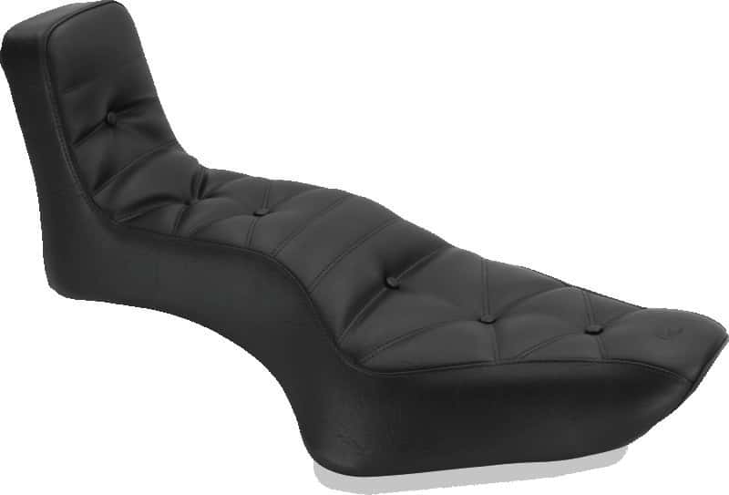 Mustang Motorcycle — Mustang 23-24 HD CVO Road Glide(ST), 2024 Rd Glide and Street Glide Deluxe Pass Arm Backrest - Black - view 1